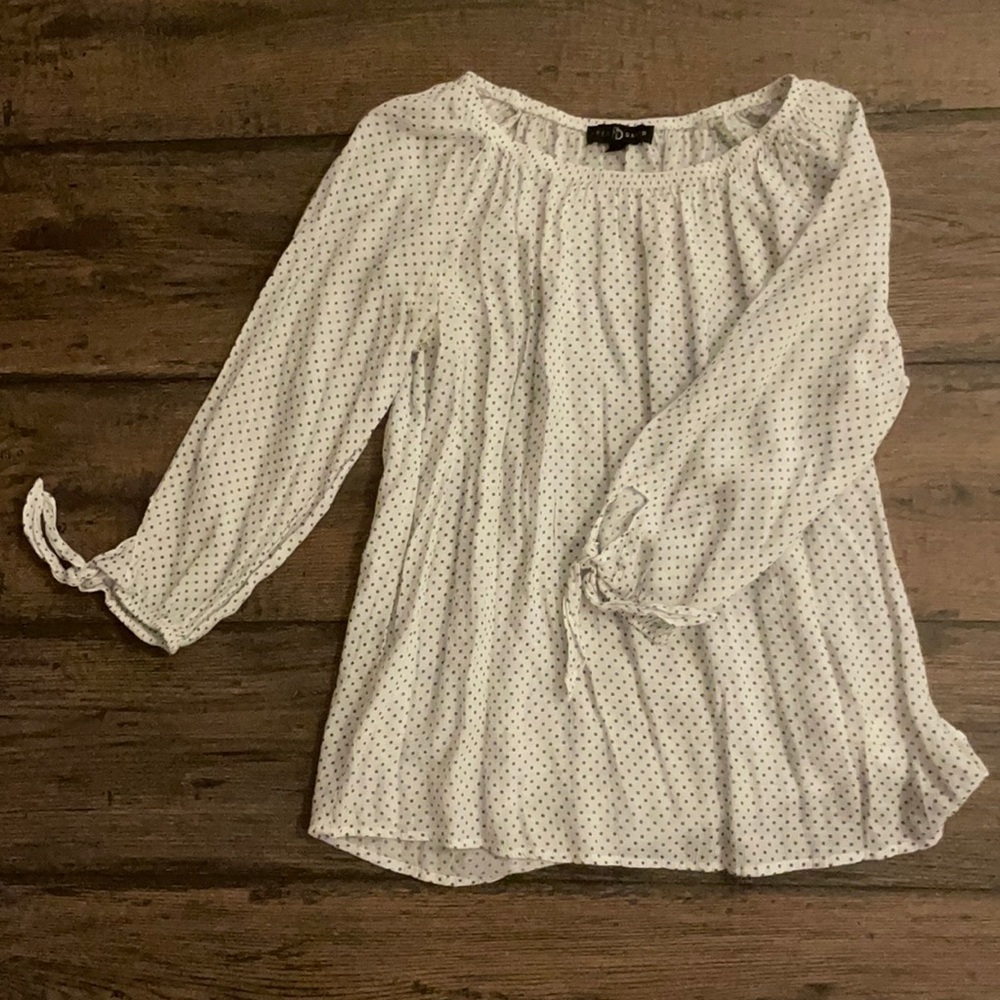 Fred David Polka Dot Flow-y Shirt